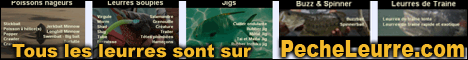 Tous les leurres sur PecheLeurre.com